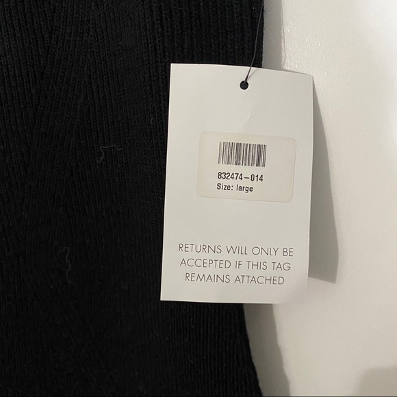 VINCE BLACK KNIT DRESS - Picture 4 of 5